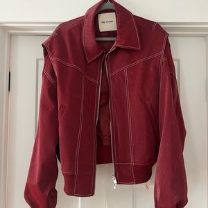 Oversized Contrast Stitch Jacket from the Room